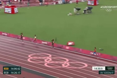 Sifan Hassan về nhất ở nội dung chạy 5000 mét