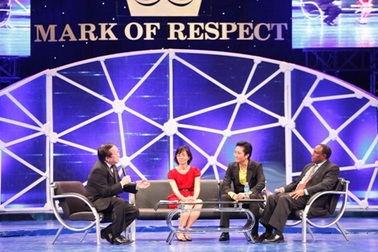 Khởi động Giải thưởng doanh nhân Mark of Respect 2012