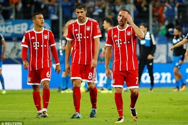 Bayern Munich bất ngờ thua sốc ở Bundesliga