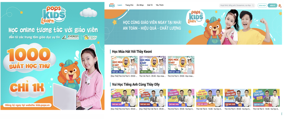 POPS Kids Learn: Giải pháp trang bị kiến thức cho bé mùa tựu trường online - 1 POPS Kids Learn: Giải pháp trang bị kiến thức cho bé mùa tựu trường online - 1