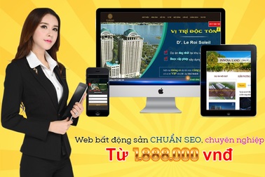 Kinh doanh Bất động sản hiệu quả với Web+