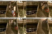 Quay được cảnh nghi phạm đá bom xuống cầu cảng ở Bangkok