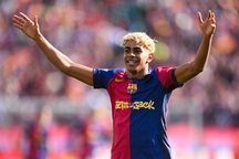 Lamine Yamal ghi siêu phẩm, lập kỷ lục trong ngày Barcelona thất bại