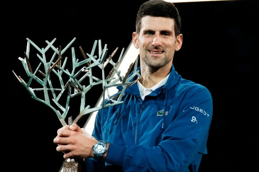 Novak Djokovic holds Paris Masters championship record - 1 Novak Djokovic giữ kỷ lục vô địch Paris Masters - 1