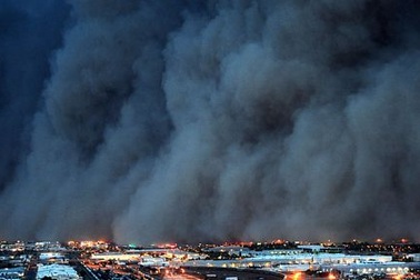 Bão cát kinh hoàng tấn công nước Mỹ