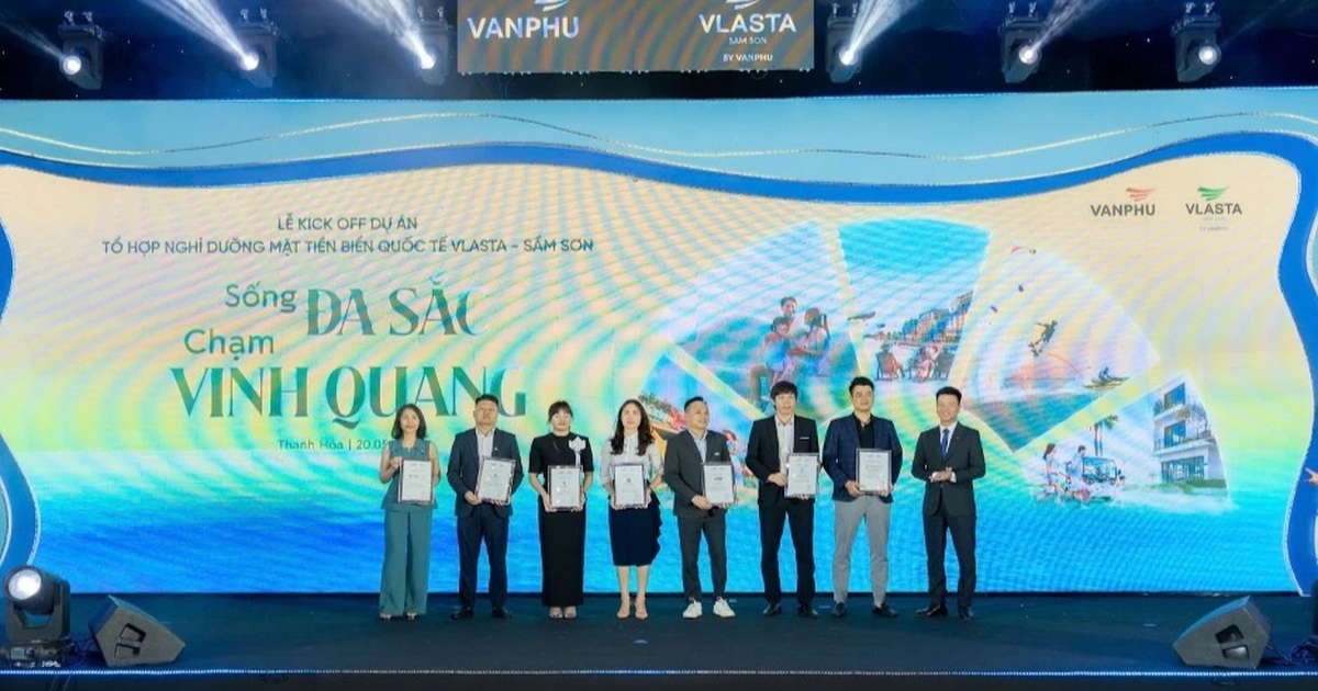 Văn Phú tổ chức "kick-off", ra mắt 7 đại lý phân phối Vlasta - Sầm Sơn