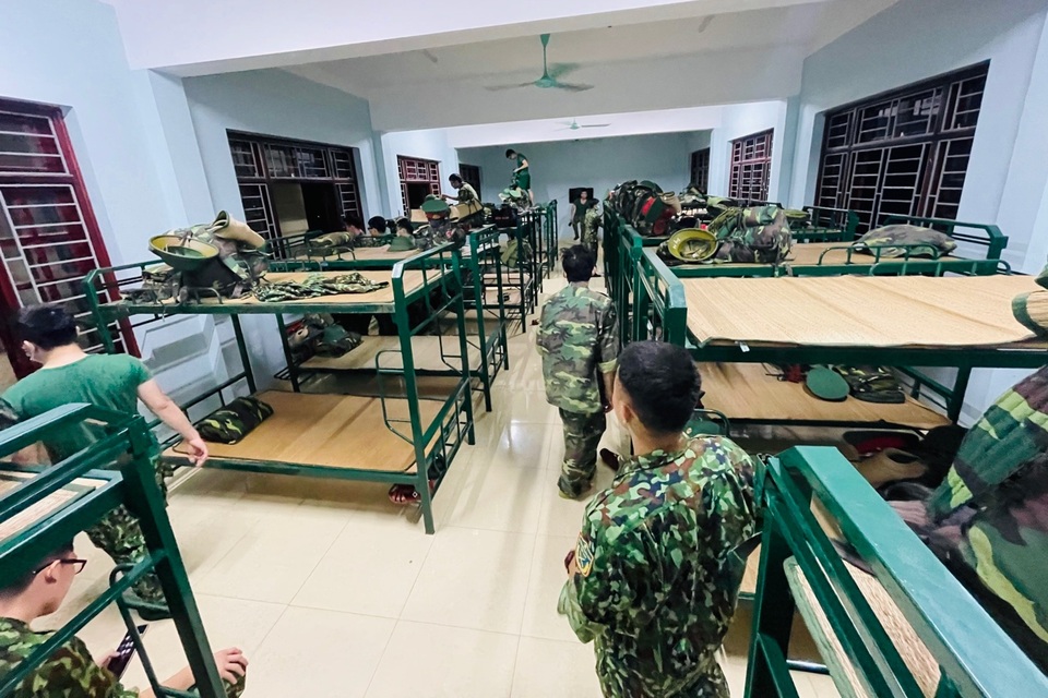 Sinh viên Học viện Quân Y cấp tốc xuất quân chi viện Bắc Giang chống dịch - 4 Sinh viên Học viện Quân Y cấp tốc xuất quân chi viện Bắc Giang chống dịch - 4