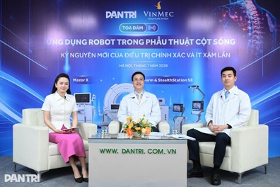 Robot mổ cột sống: Chính xác đến từng milimet, giảm biến chứng