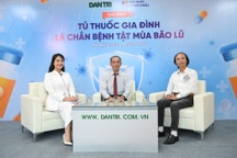 Tọa đàm trực tuyến "Tủ thuốc gia đình: Lá chắn bệnh tật mùa bão lũ"