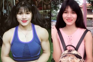 9x Đồng Nai xinh đẹp sở hữu thân hình lực sĩ gây “sốt” mạng