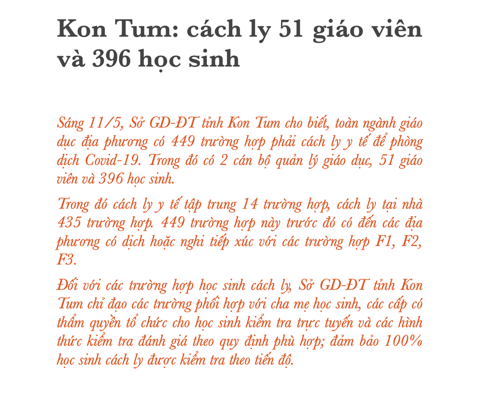 Hơn 54.000 học sinh, giáo viên bị cách ly vì Covid-19 - 15 Hơn 54.000 học sinh, giáo viên bị cách ly vì Covid-19 - 15