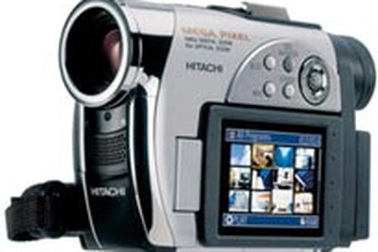 Máy quay phim DVD Hitachi nhỏ nhất thế giới