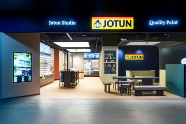 Jotun Studio - mô hình cửa hàng sơn hiện đại, nâng tầm trải nghiệm chọn sơn