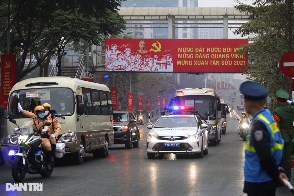 Các lực lượng đảm bảo an toàn tuyệt đối Đoàn đại biểu dự Đại hội Đảng XIII - 16 Các lực lượng đảm bảo an toàn tuyệt đối Đoàn đại biểu dự Đại hội Đảng XIII - 16