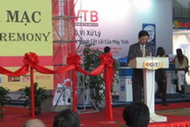 Khai mạc triển lãm điện tử, truyền thông và CNTT Việt Nam ECIT 2008