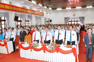 Thành phố Đông Hà có tân Bí thư Thành ủy