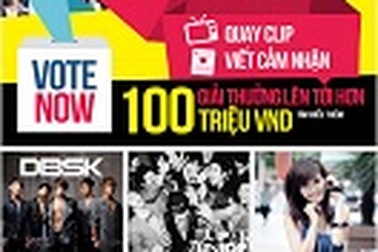 Thêm 10 giải thưởng cực hấp dẫn cho fan hâm mộ