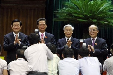 Chủ tịch nước, Thủ tướng, Chủ tịch Quốc hội được giới thiệu tái cử