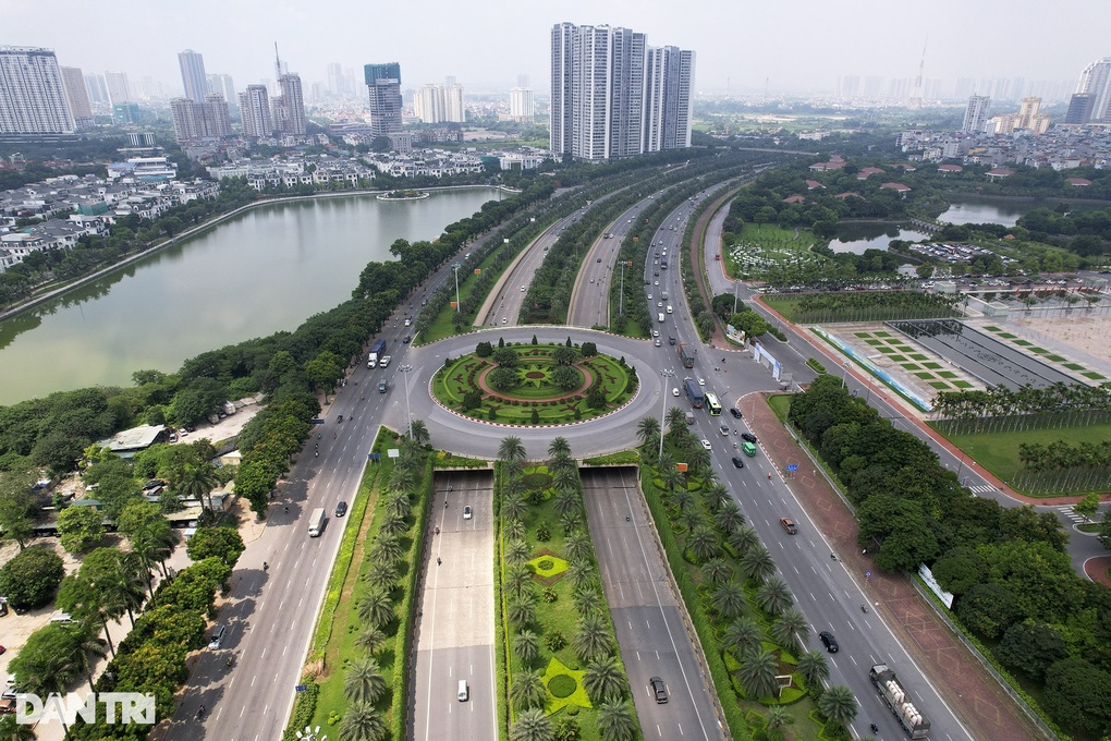 Từ ngày 16/5, Hà Nội điều chỉnh giao thông trên đại lộ Thăng Long - 1 Từ ngày 16/5, Hà Nội điều chỉnh giao thông trên đại lộ Thăng Long - 1