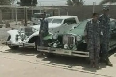 Tìm thấy 5 chiếc xe sang của con trai Saddam Hussein 