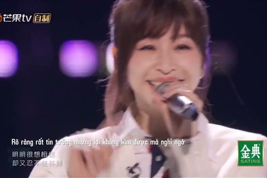 Vương Tâm Lăng trình diễn trẻ trung tại Tỷ tỷ đạp gió rẽ sóng 3