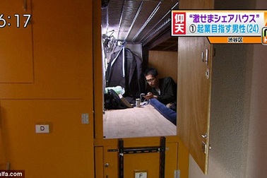 Nhà “quan tài” ở Tokyo 