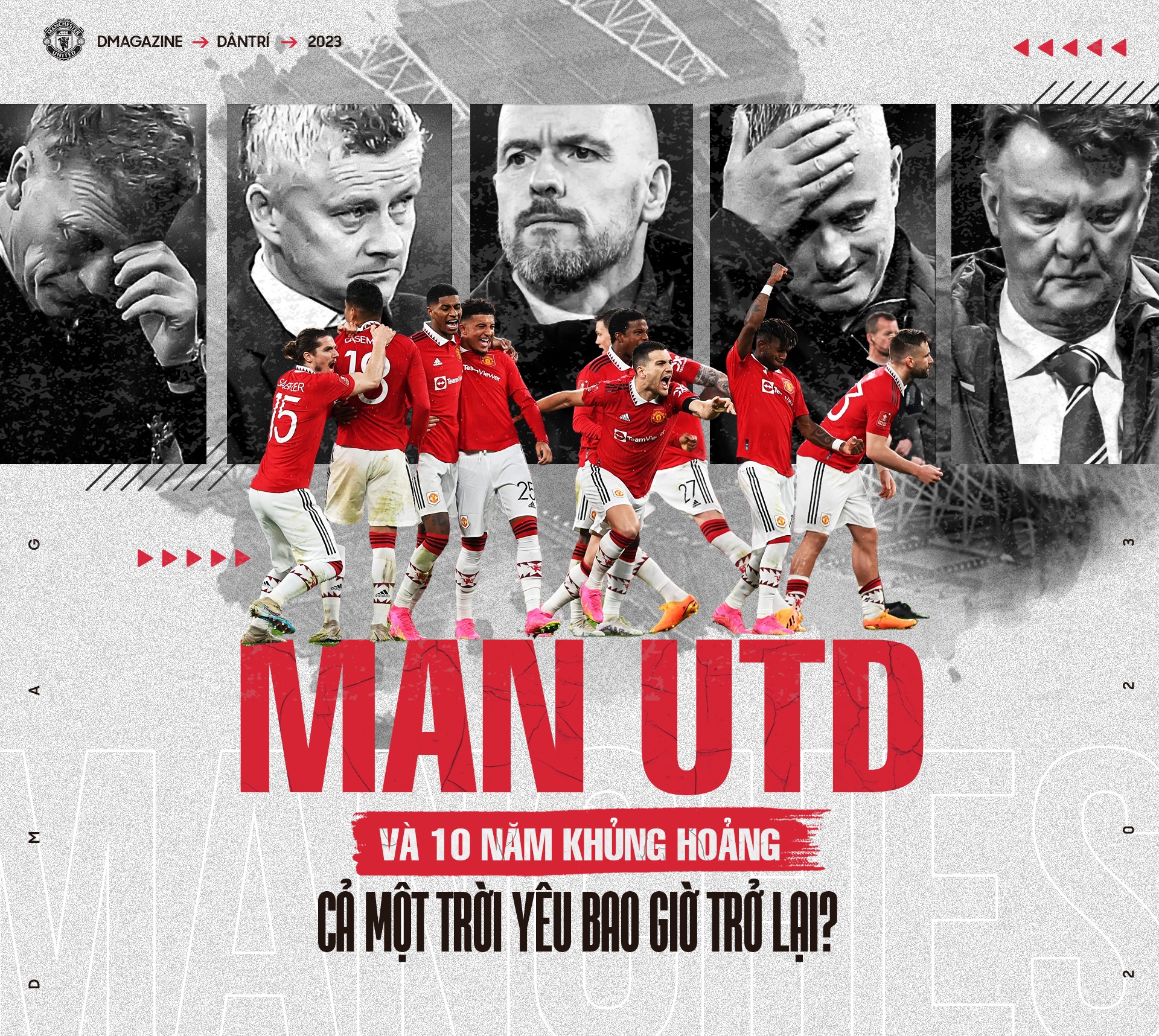 Man Utd và 10 năm khủng hoảng: Cả một trời yêu bao giờ trở lại?