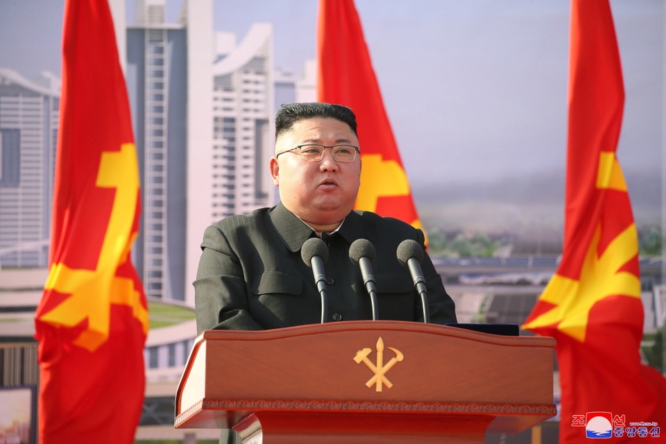 Ông Kim Jong-un khởi công dự án 10.000 căn hộ cho dân - 1 Ông Kim Jong-un khởi công dự án 10.000 căn hộ cho dân - 1