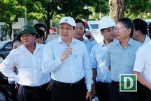 Chủ tịch Đà Nẵng thị sát các tuyến đường phục vụ APEC