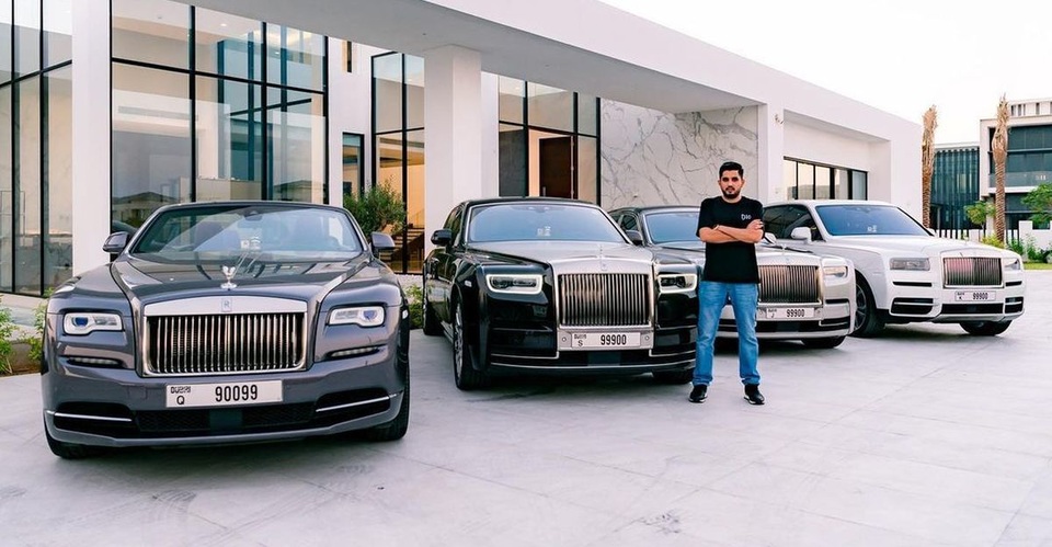Tỷ phú 29 tuổi sở hữu dàn siêu xe Rolls-Royce biển số VIP - 1 Tỷ phú 29 tuổi sở hữu dàn siêu xe Rolls-Royce biển số VIP - 1