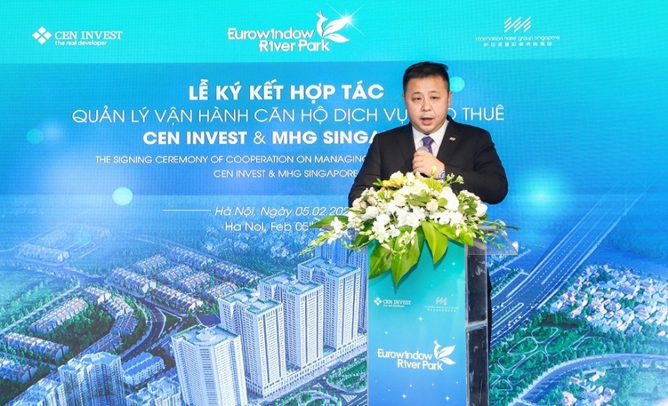 CenInvest hợp tác Manhatton Hotel Group Singapore vận hành Euro River Tower - 2 CenInvest hợp tác Manhatton Hotel Group Singapore vận hành Euro River Tower - 2