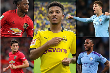Sancho đứng đâu trong top các cầu thủ Anh đắt giá nhất?