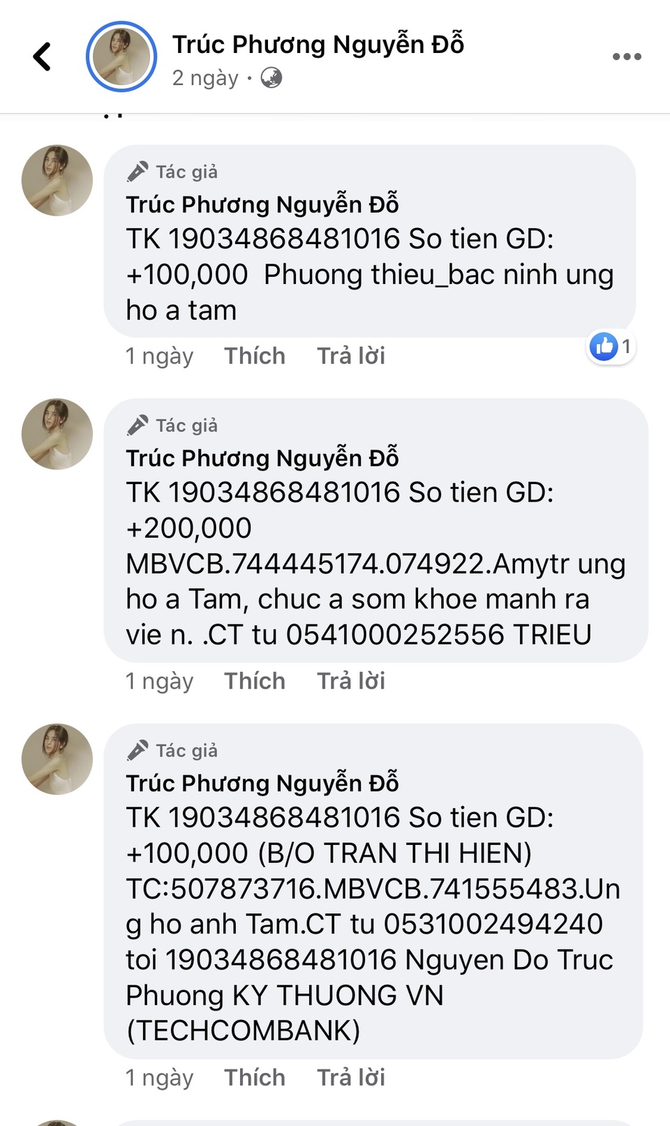 Áp lực sau sự nổi tiếng của cô gái đẹp kêu gọi hàng trăm triệu giúp người - 7 Áp lực sau sự nổi tiếng của cô gái đẹp kêu gọi hàng trăm triệu giúp người - 7