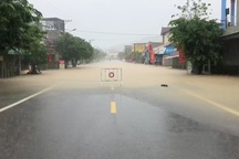 Quảng Bình: Học sinh nhiều trường phải nghỉ học từ ngày 7/10 do mưa lũ