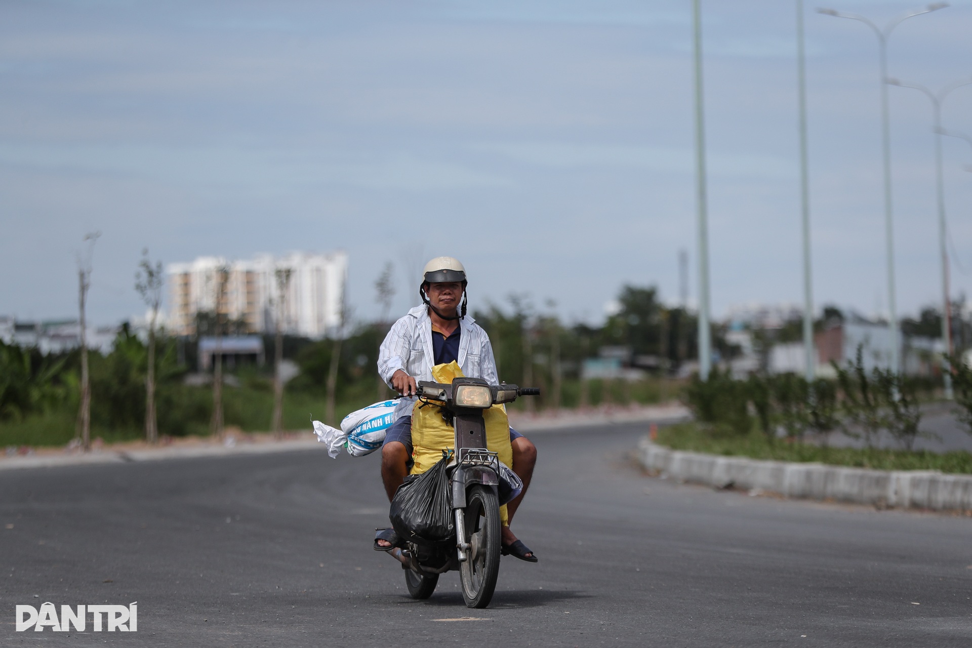 Một phần đường song hành quốc lộ 50 trước ngày thông xe - 5 Một phần đường song hành quốc lộ 50 trước ngày thông xe - 5