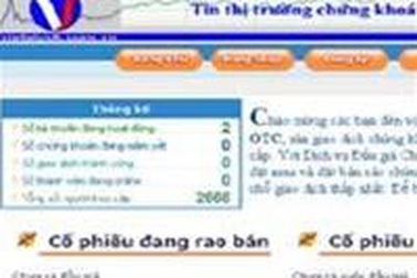 Cảnh báo một dịch vụ chứng khoán mới
