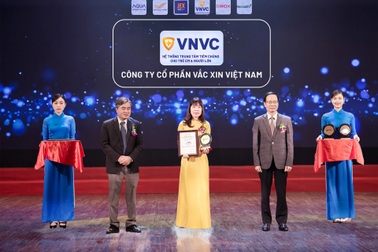 Hệ thống trung tâm tiêm chủng VNVC vào "Top 10 nhãn hiệu nổi tiếng Việt Nam 2024"