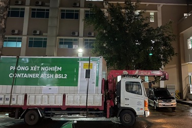 Đồng Nai được trang bị phòng container xét nghiệm SARS-CoV-2 đầu tiên