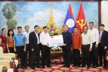 Bộ Nông nghiệp ủng hộ 300 triệu đồng giúp Lào khắc phục sự cố vỡ đập thủy điện