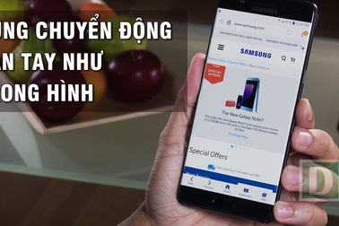 Mẹo chụp ảnh màn hình cực nhanh trên Galaxy Note 7