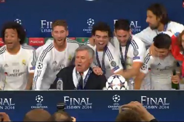 Ngất ngây vì Decima, cầu thủ Real “phá đám” Ancelotti