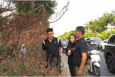 Sắc xuân miền Bắc xuất hiện giữa lòng TPHCM