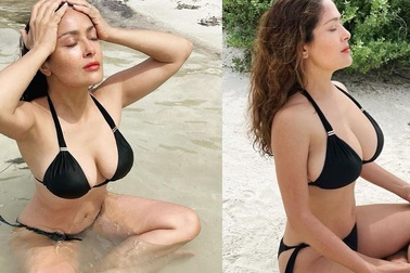 Mỹ nhân gợi tình Salma Hayek tiết lộ suýt chết vì Covid-19