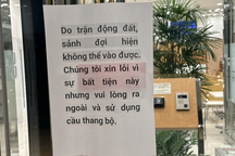 Khách Việt thấy "xe khách như bay trên đường" vì động đất ở Nhật Bản