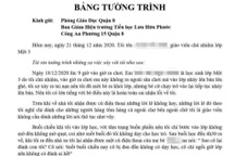 Xôn xao bản tường trình cô giáo bị phụ huynh "rượt đuổi, đe dọa"