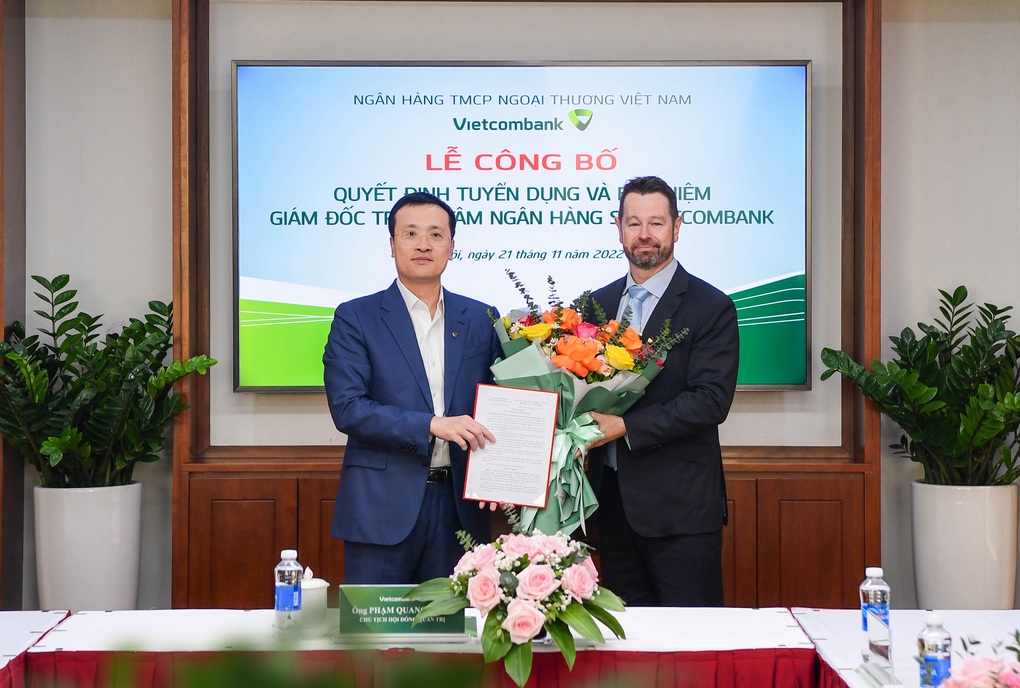 Vietcombank bổ nhiệm giám đốc Trung tâm ngân hàng số - 1 Vietcombank bổ nhiệm giám đốc Trung tâm ngân hàng số - 1