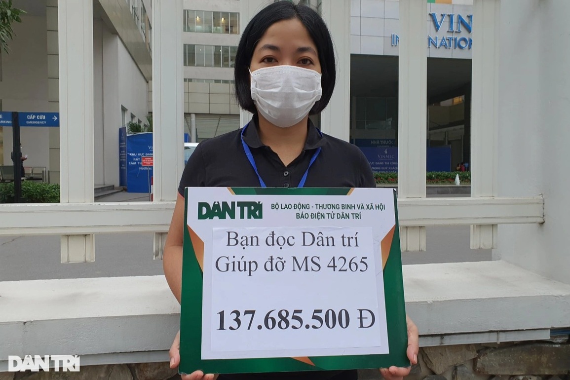 Bạn đọc Dân trí tiếp tục giúp đỡ cậu bé mắc u não gần 27 triệu đồng - 2 Bạn đọc Dân trí tiếp tục giúp đỡ cậu bé mắc u não gần 27 triệu đồng - 2