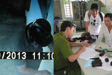 Bắt “trùm trộm” nhờ camera