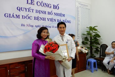 Bệnh viện Đà Nẵng có giám đốc mới
