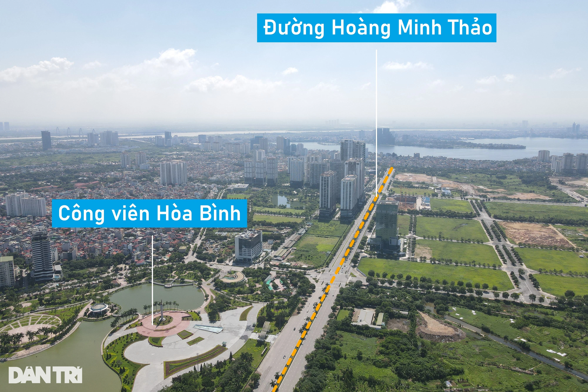 Hiện trạng 2 trục đường quy hoạch đi qua khu đô thị Ngoại giao đoàn - 8 Hiện trạng 2 trục đường quy hoạch đi qua khu đô thị Ngoại giao đoàn - 8